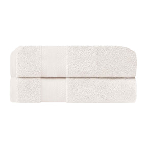 Aria Turkish Cotton Heavyweight Solid Absorbent 2-Piece Bath Towel Set