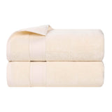 Zero Twist Cotton Medium Weight Soft Bath Towel Set of 2