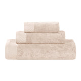 Egyptian Cotton Basketweave Solid Towel Set 3 Piece