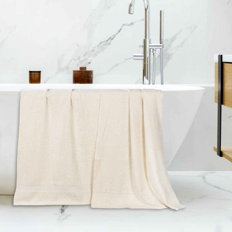 Cotton Eco-Friendly Bathroom Essentials 2 Piece Bath Sheet Set