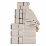 Niles Egyptian Giza Cotton Plush Towel Set 9-Piece