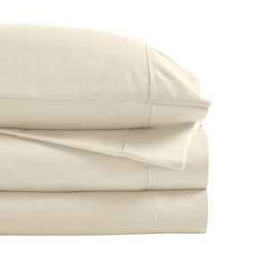 1200 Thread Count Cotton Rich Solid Deep Pocket Bed Sheet Set