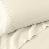 1200 Thread Count Cotton Rich Bed Sheet Set Solid Deep Pocket