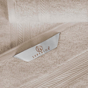 Atlas Cotton Plush Absorbent Heavyweight Luxury Hand Towel Set of 6