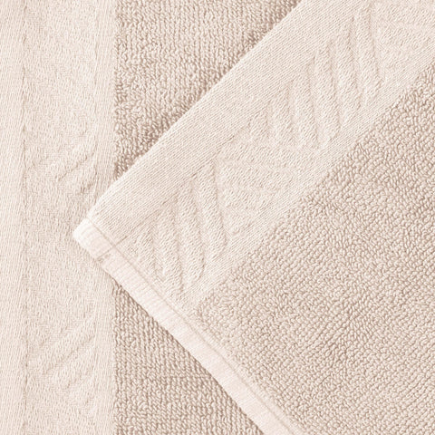 Egyptian Cotton Basketweave Solid Towel Set 3 Piece