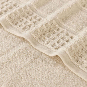 Napa Zero Twist Cotton Solid Waffle Honeycomb Bath Sheet Set of 2