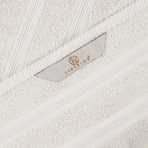 Zero Twist Cotton Medium Weight Bath Towel Set of 4