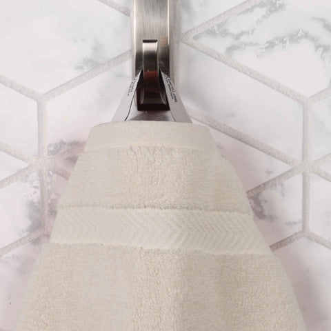 3 Piece Zero Twist Cotton Towels Soft Absorbent