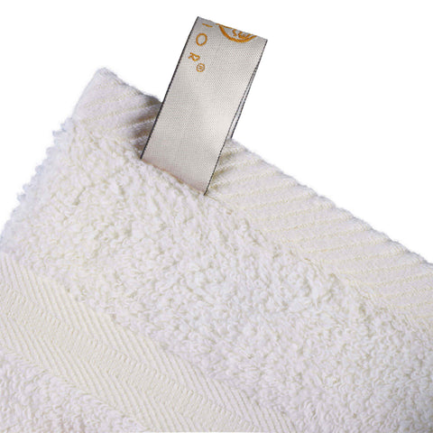 Zero Twist Cotton Medium Weight Bath Towel Set of 4
