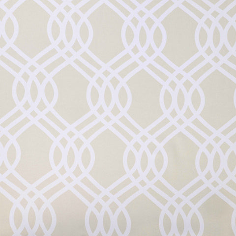 Ribbon Trellis Washable Room Darkening Blackout Curtains, Set of 2