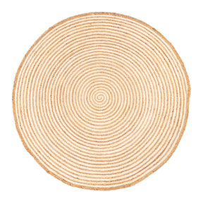 Braided Jute Reversible Round Indoor Outdoor Area Rug