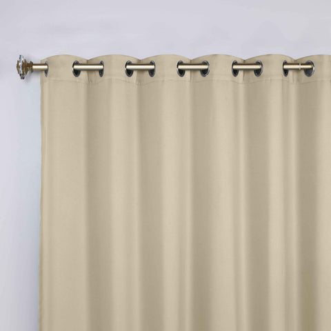 Blackout Window Curtains Classic Modern Room Darkening Set of 2