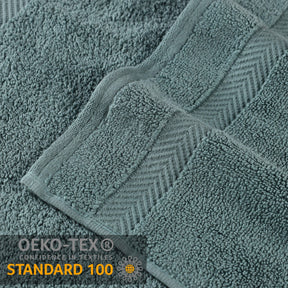 Zero Twist Cotton Ultra-Soft Absorbent Assorted 12 Piece Towel Set
