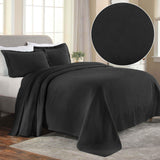 Lightweight Cotton Bedspread Set 3-Piece Paisley Jacquard Matelassé