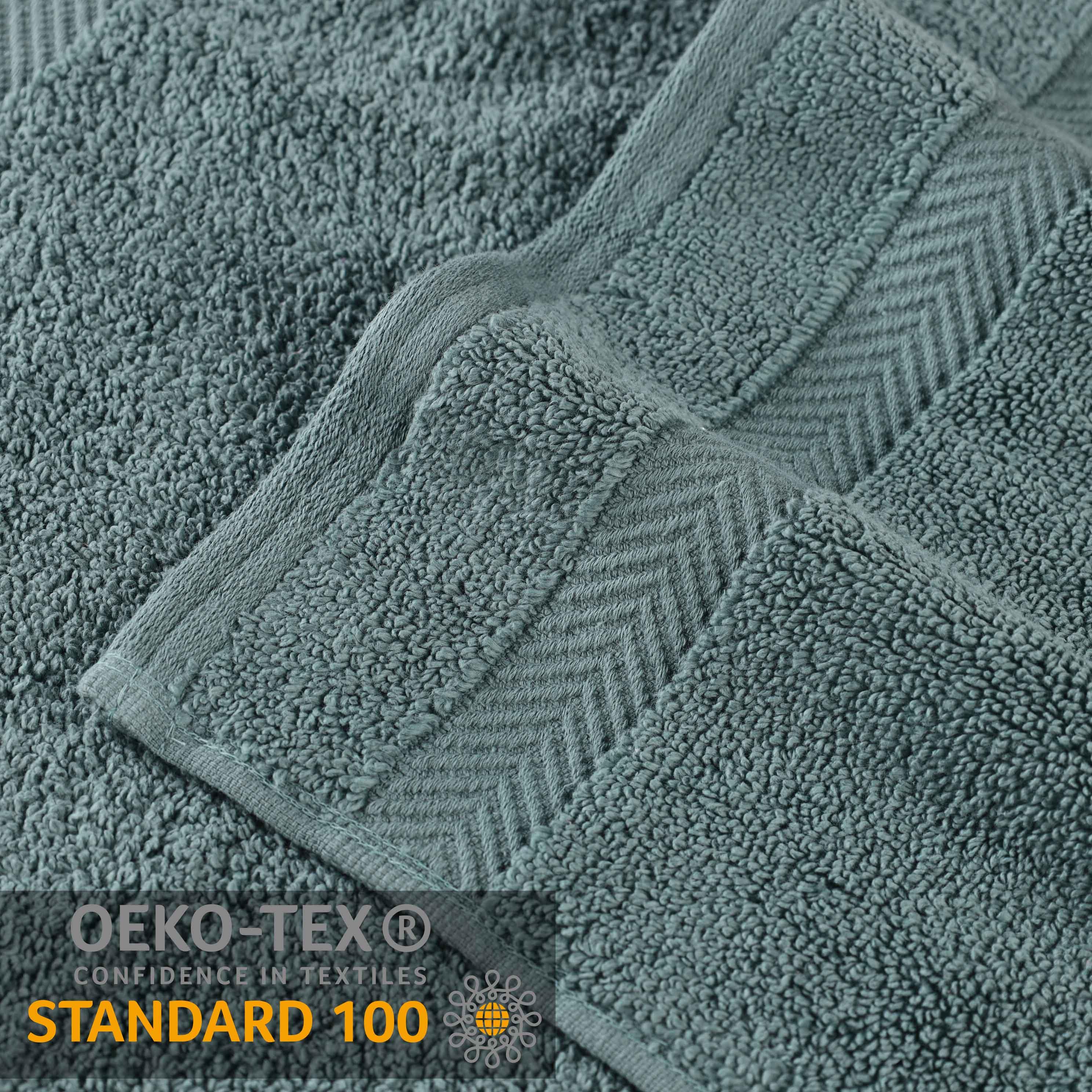 Zero-Twist Smart-Dry Combed Cotton 3 Piece Towel Set