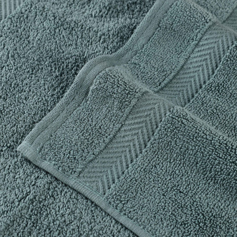 3 Piece Zero Twist Cotton Towels Soft Absorbent