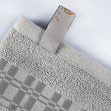 Larissa Cotton Geometric Border 3 Piece Assorted Towel Set