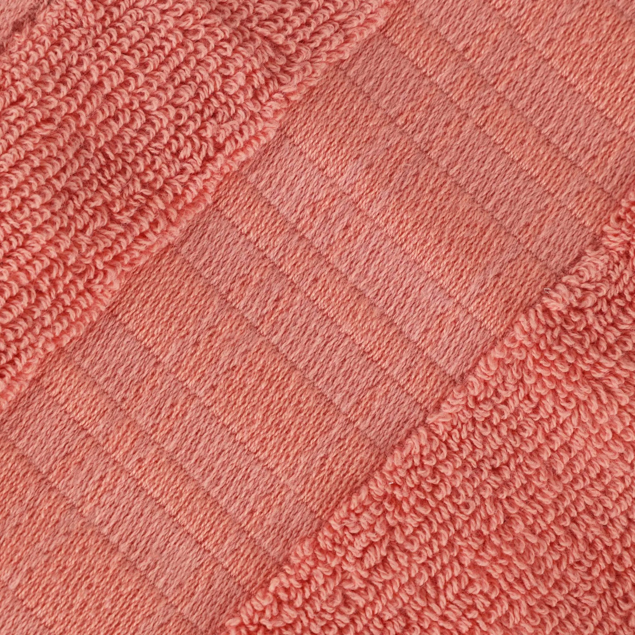 Larissa Cotton Geometric Border 3 Piece Assorted Towel Set