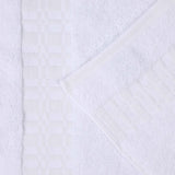 Larissa Cotton Geometric Border 6 Piece Assorted Towel Set