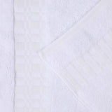 Larissa Cotton Geometric Border 3 Piece Assorted Towel Set