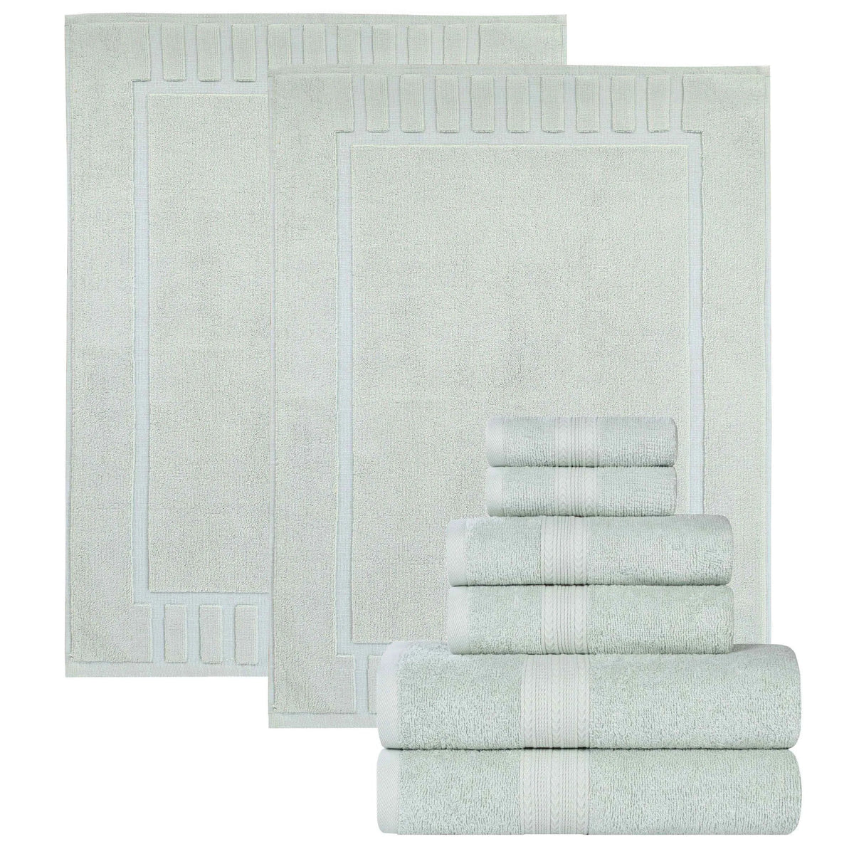 8-Piece Classic Eco Comfort Bath Bundle