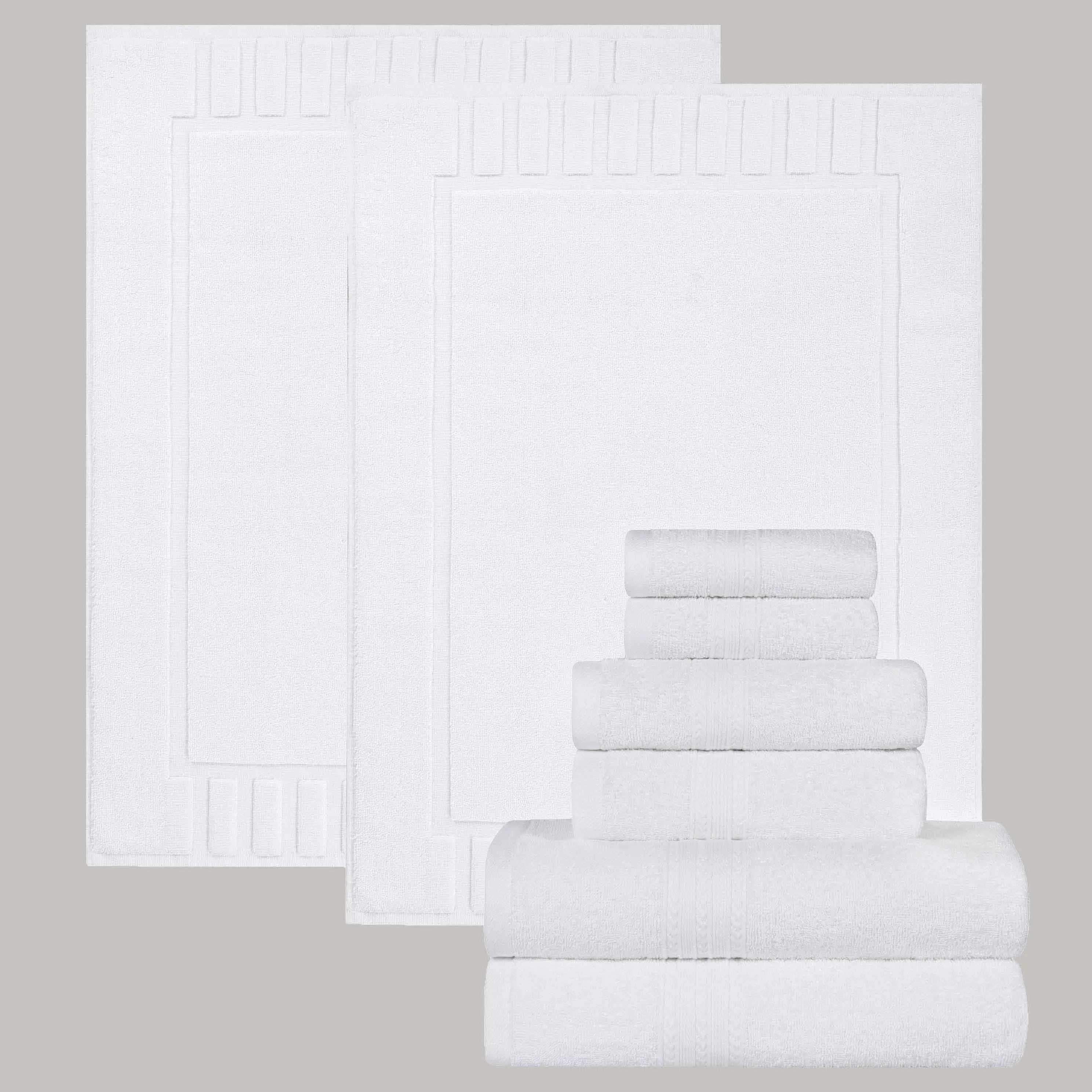 8-Piece Classic Eco Comfort Bath Bundle
