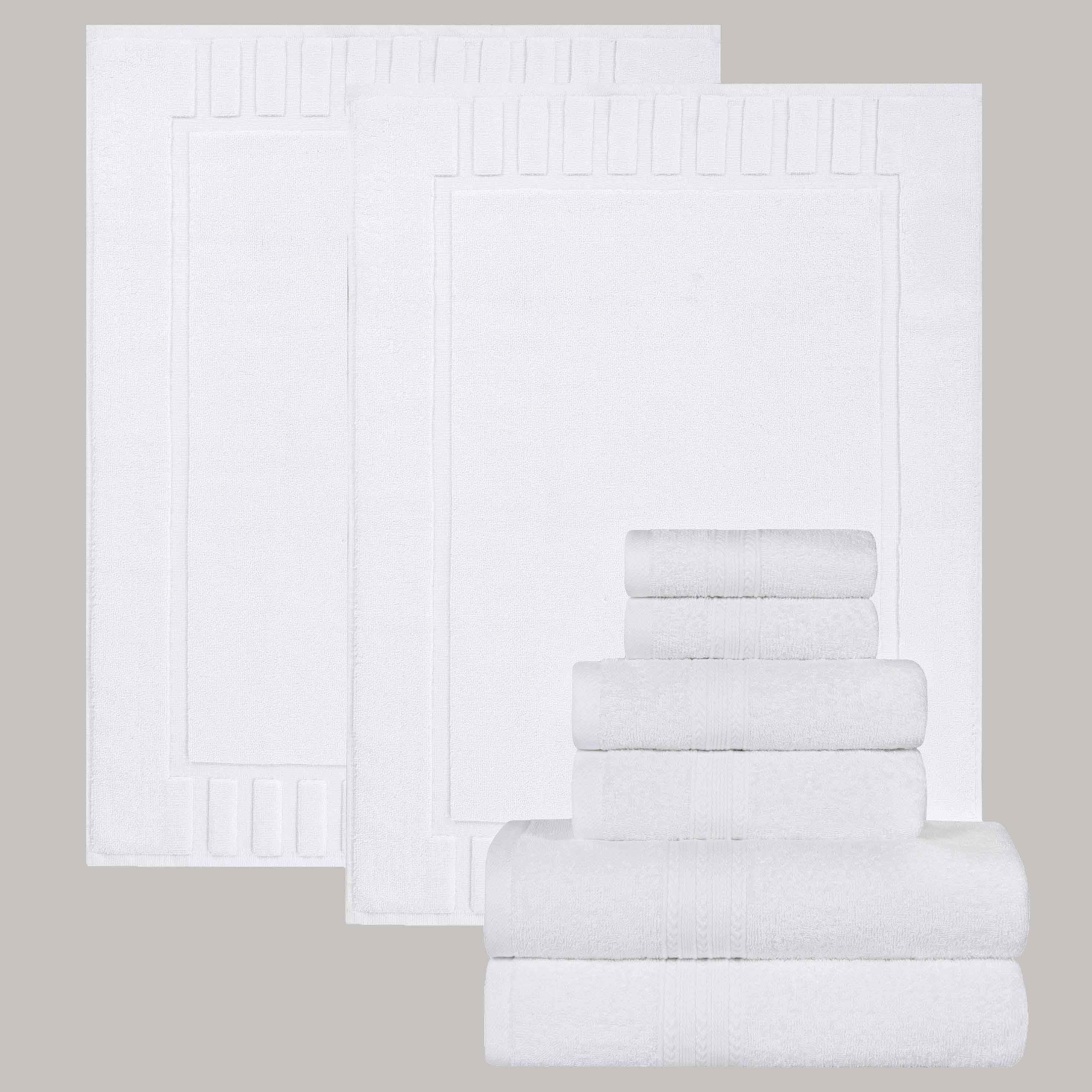 8-Piece Classic Eco Comfort Bath Bundle