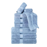 9-Piece Egyptian Cotton Plush Towel Set - Madison
