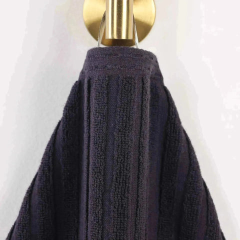 Soho Ribbed Cotton Absorbent 3 Piece Assorted Towel Set
