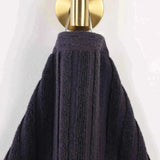Cotton Rib Textured Ultra-Absorbent Bath Towel Set of 2