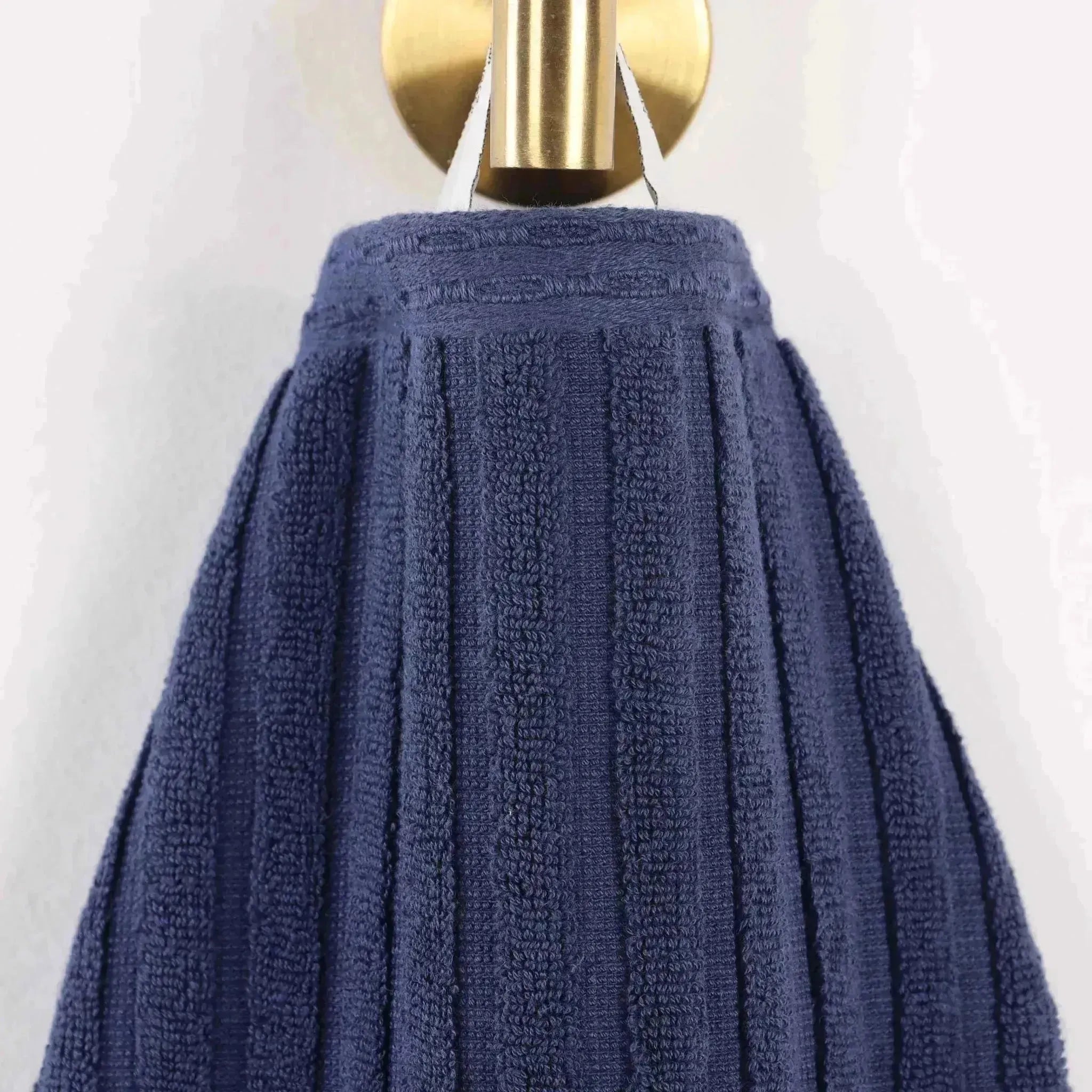 Cotton Rib Textured Ultra-Absorbent Bath Towel Set of 2