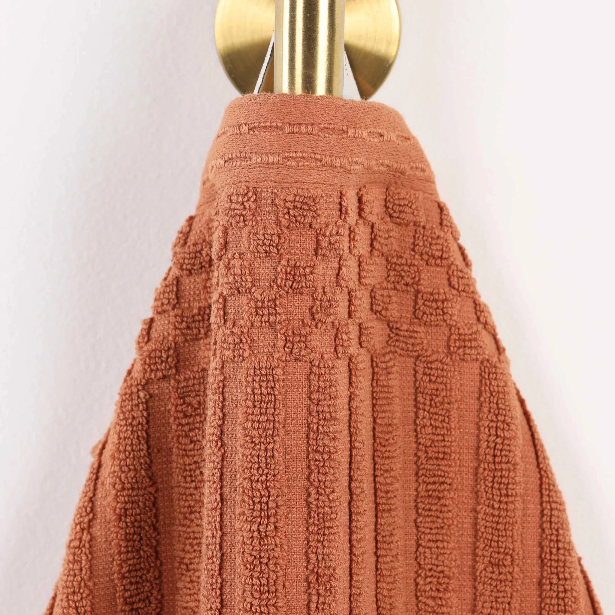 Soho Ribbed Cotton Absorbent 3 Piece Assorted Towel Set