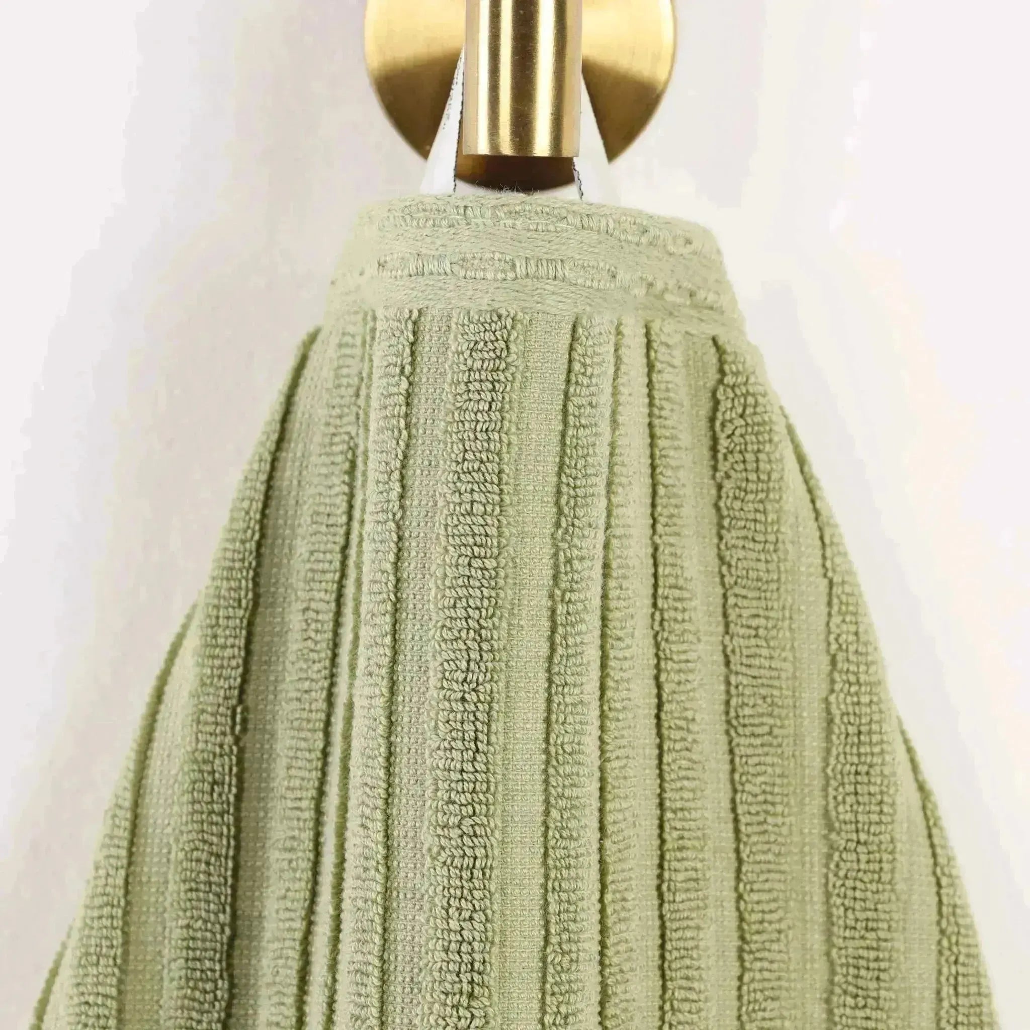 Cotton Rib Textured Ultra-Absorbent Bath Towel Set of 2