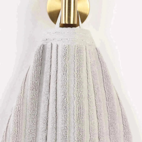 Soho Ribbed Cotton Absorbent 2 Piece Bath Sheet Towel Set
