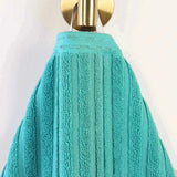 Soho Ribbed Cotton Absorbent 2 Piece Bath Sheet Towel Set