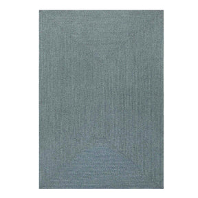 Bohemian Indoor Outdoor Rugs Solid Rectangle Braided Area Rug