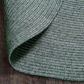 Bohemian Braided Indoor Outdoor Rugs Solid Round Area Rug