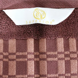 Larissa Cotton Geometric Border 8 Piece Assorted Towel Set