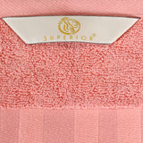 Larissa Cotton Geometric Border 6 Piece Assorted Towel Set