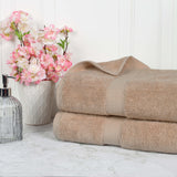 Egyptian Cotton Bath Towels - Plush Bath Sheet Set of 2