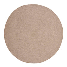 Bohemian Braided Indoor Outdoor Rugs Solid Round Area Rug