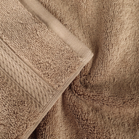 Egyptian Cotton Hand Towels 4-Piece Plush Set by Madison