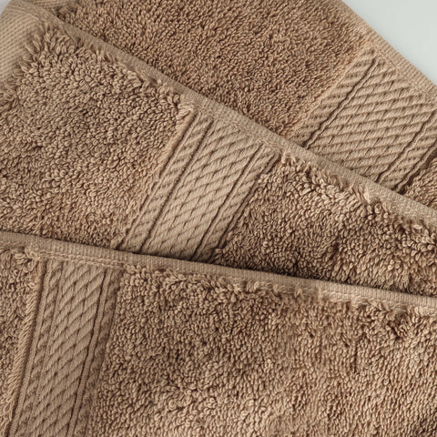 Egyptian Cotton Hand Towels 4-Piece Plush Set by Madison