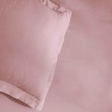 Egyptian Cotton 300 Thread Count Solid Luxury Duvet Cover Set