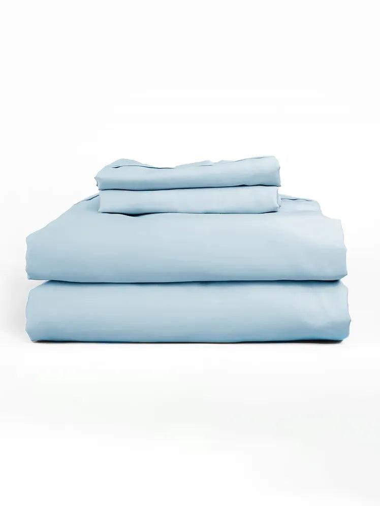 Brushed Microfiber Woven Microfiber Sheet Set - PACIFIC - beddingbag.com