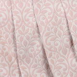 Vineyard Cotton Blend Medium Weight Matelasse Floral Scroll Coverlet