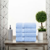 Egyptian Cotton Hand Towels 4-Piece Plush Set by Madison