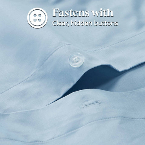 1200 Thread Count Egyptian Cotton Solid Duvet Cover