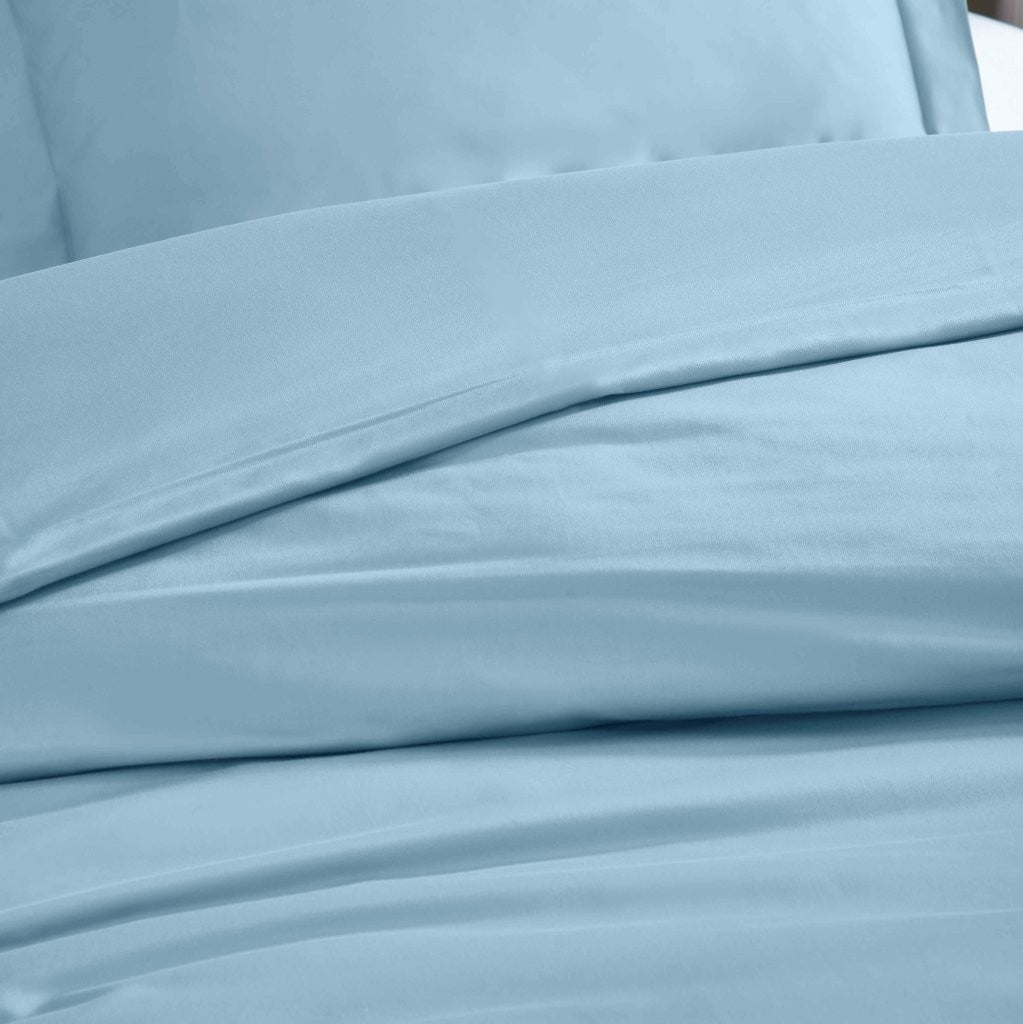 1200 Thread Count Egyptian Cotton Solid Duvet Cover Set
