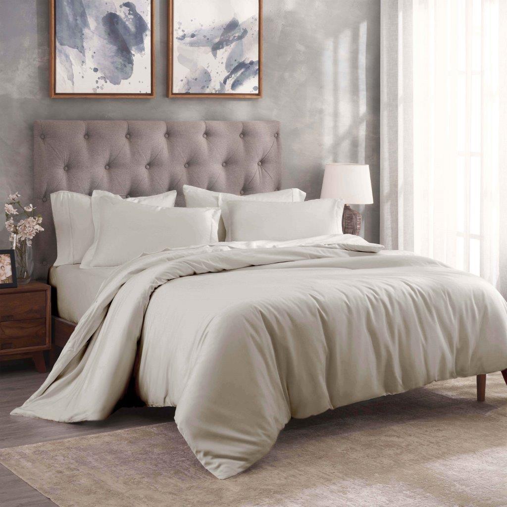 300 Thread Count Egyptian Cotton Solid Duvet Cover